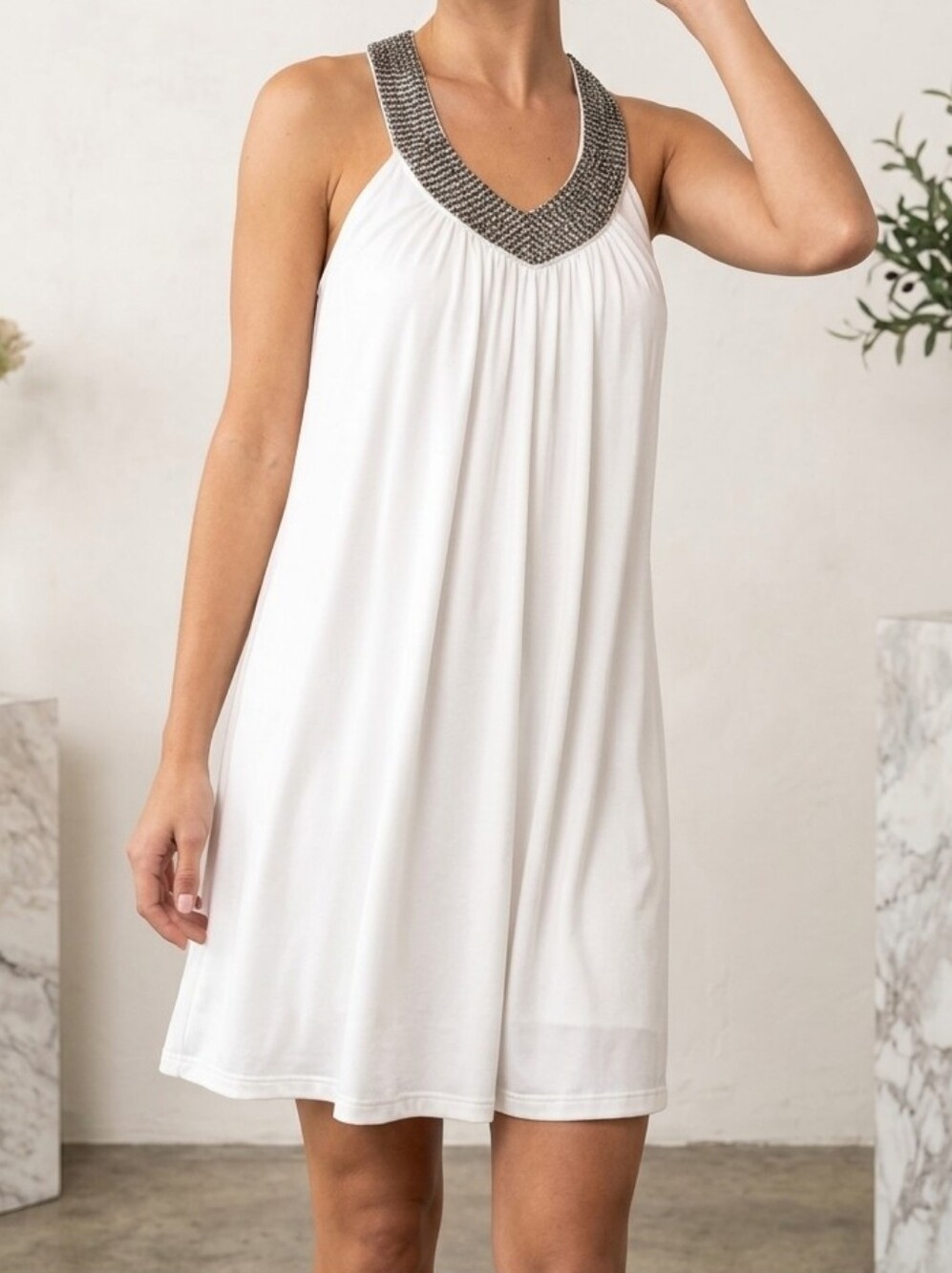 Victoria's Secret White Dress - Size L